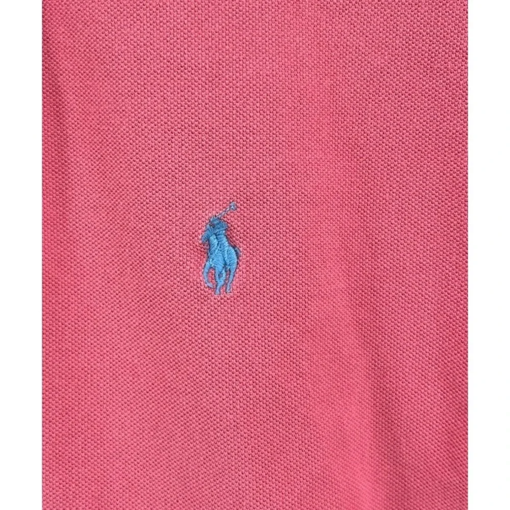 Polo Ralph Lauren Short Sleeve Polo Shirt Pink Men's‎ XL